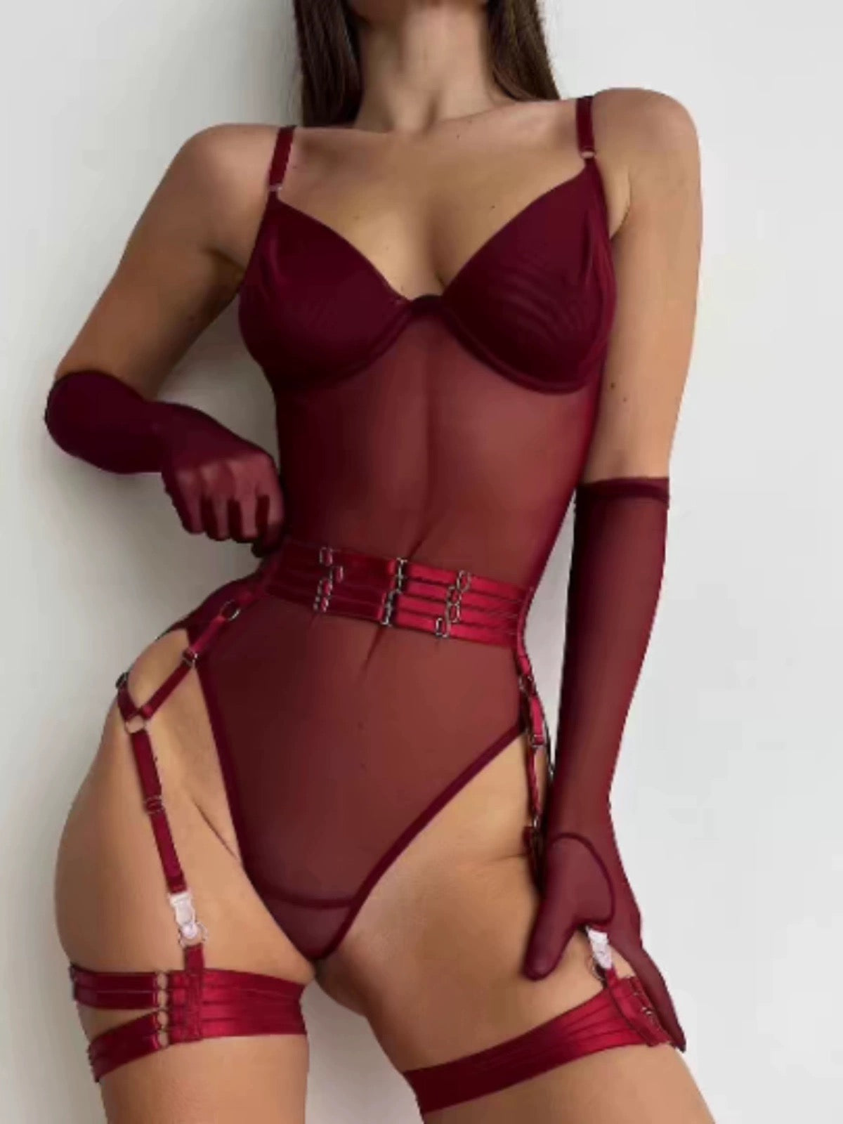 Three Piece Set Women Underwear Lingerie